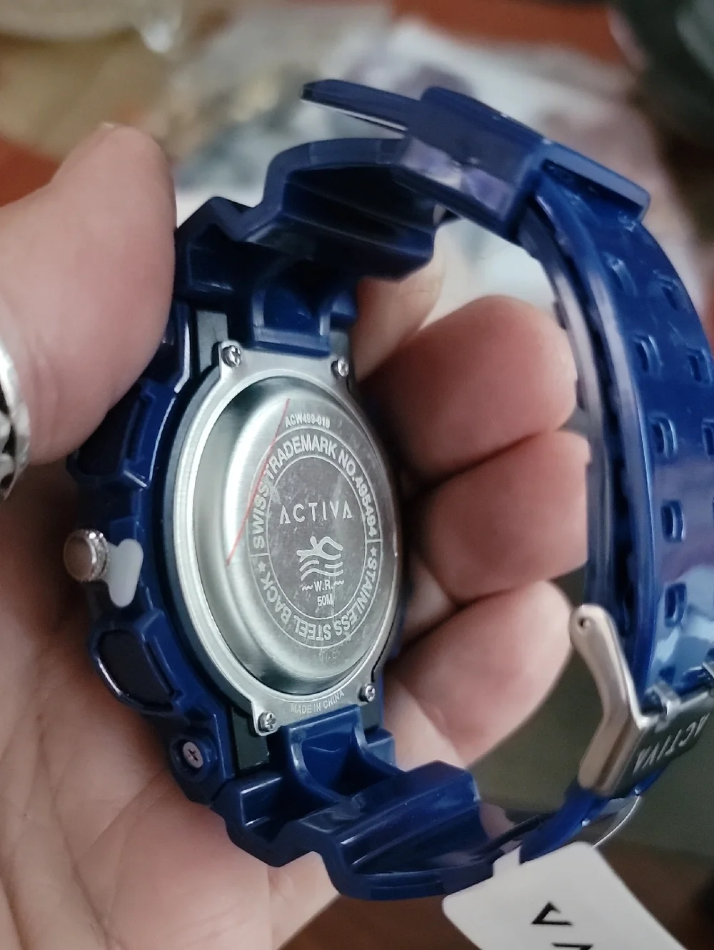NWT ACW499-018 Activa Pixel X Invicta Digital Men's Chronograph Watch - 50mm